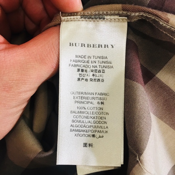 Burberry buttons button down shirt - Picture 5 of 6